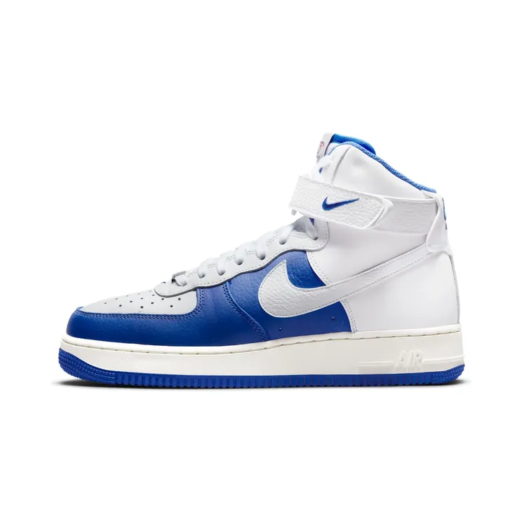 Nike Air Force 1 High 07 LV8 NBA 75th Anniversary Hyper Royal – “White / White / Hyper Royal / Sail” (DC8870-100)