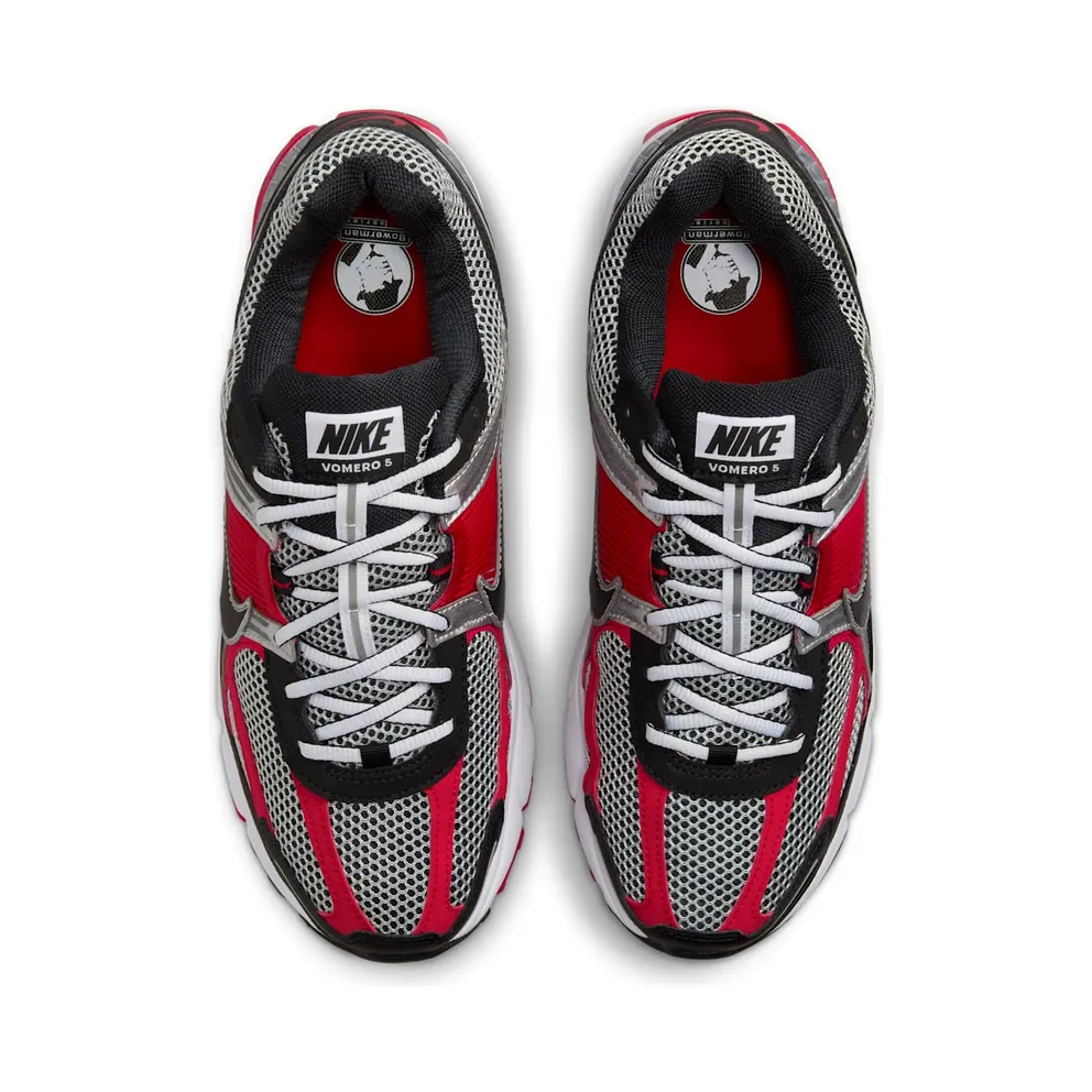 Nike Zoom Vomero 5 “Metallic Silver University Red” (HV0926-095)