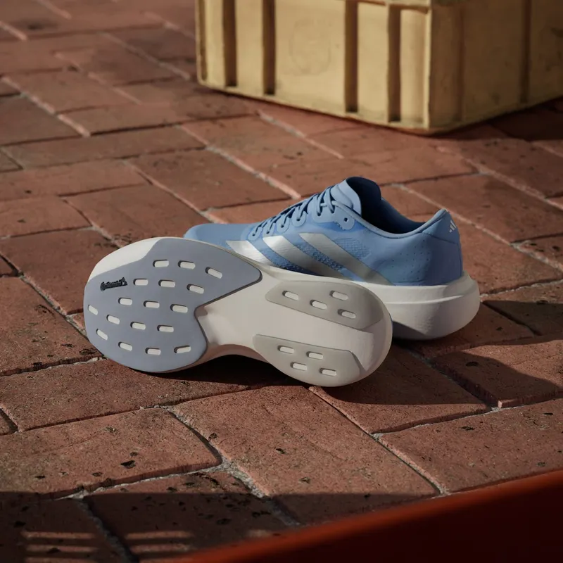 Adidas Adizero EVO SL Glow Blue / Silver Metallic / Cloud White (JS4453)
