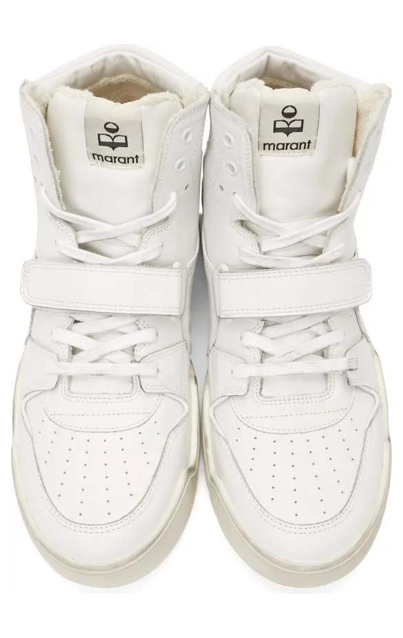 Isabel Marant White Alseeh Trash Sneakers (22PBK0364-22P020N) (5)