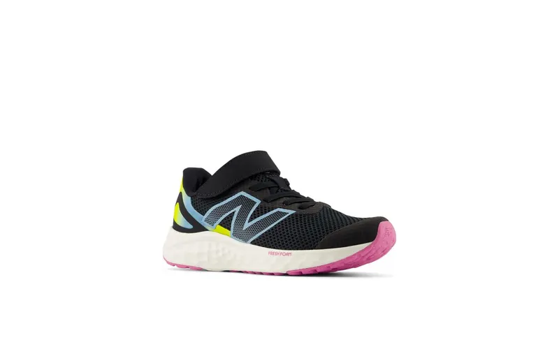 New Balance Fresh Foam Arishi v4 Bungee Lace Black Real Pink Chrome Blue (PAARIGF4)