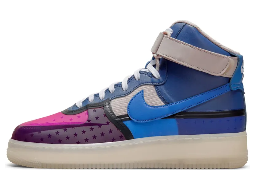 Nike Air Force 1 High ’07 Premium “Thunder Blue Pink Prime” (DV1015-437)