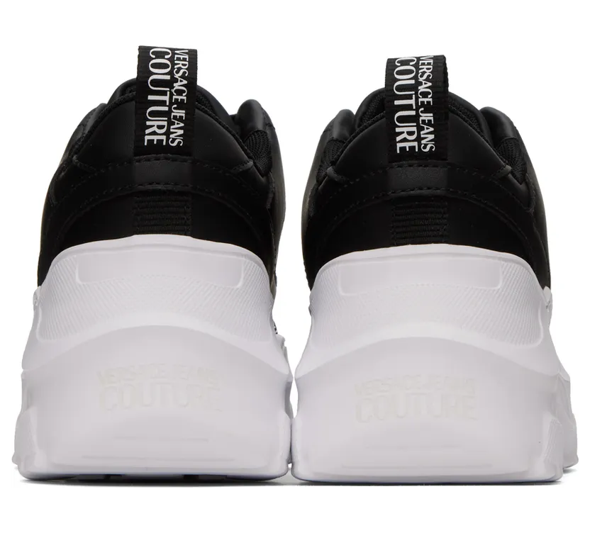 Versace Jeans Couture Black Speedtrack Sneakers (E73VA3SC2EZP006) (2)