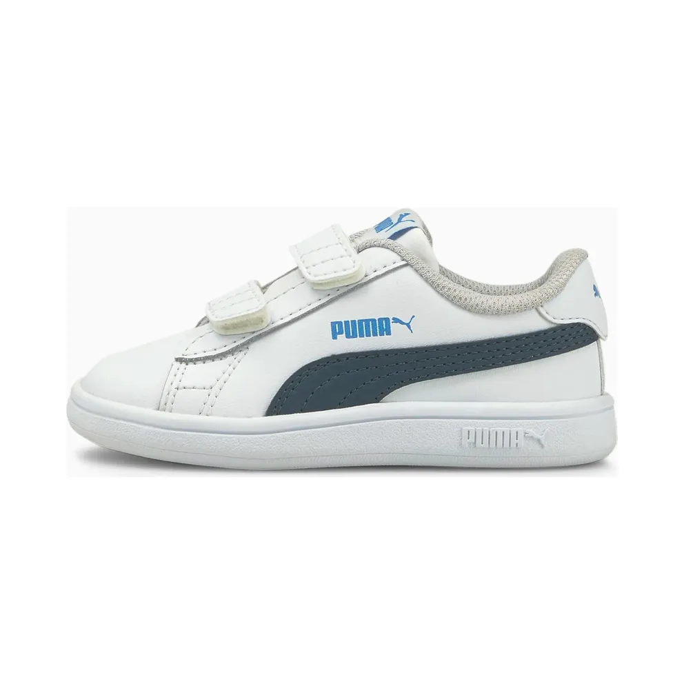 Puma Smash v2 White/Blue (365174-30)