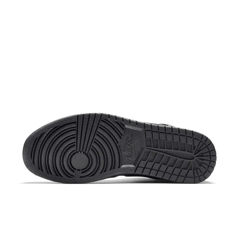 Jordan 1 Retro Mid Jeter Laser NYC Exclusive Black Black/Black-Black (554724-011)