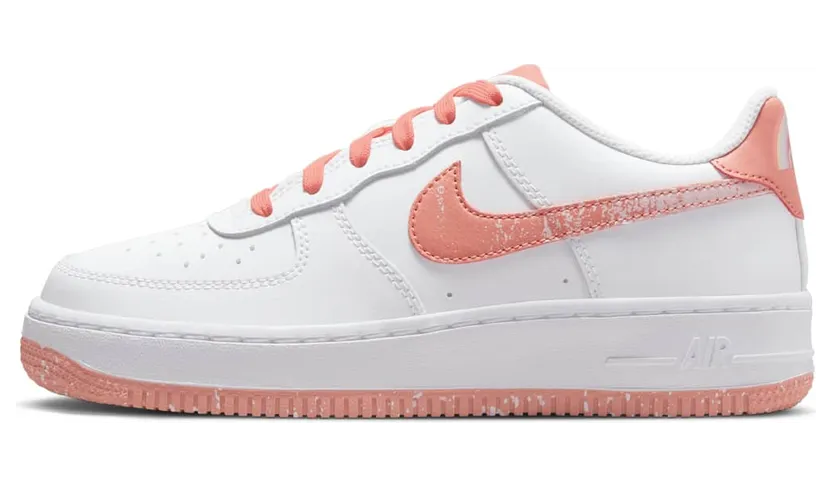 Nike Air Force 1 “White / Light Madder Root / Aura” (DM0985100)