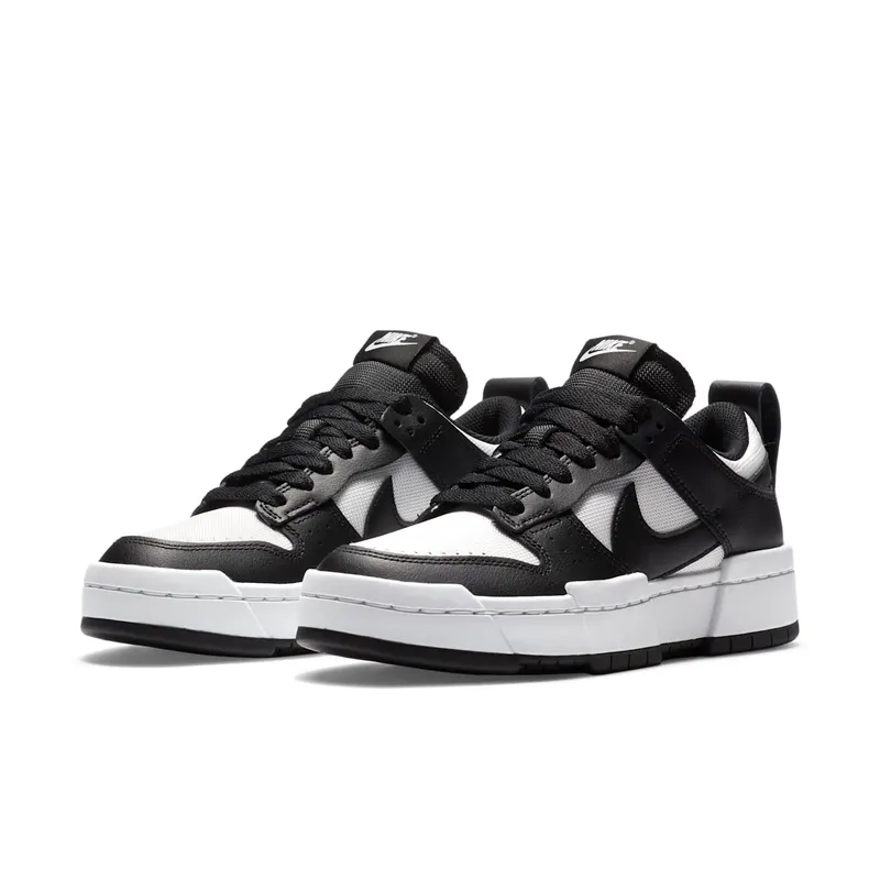 Nike Dunk Low Disrupt Black White (W) Summit White/Black-Summit White (CK6654-102)