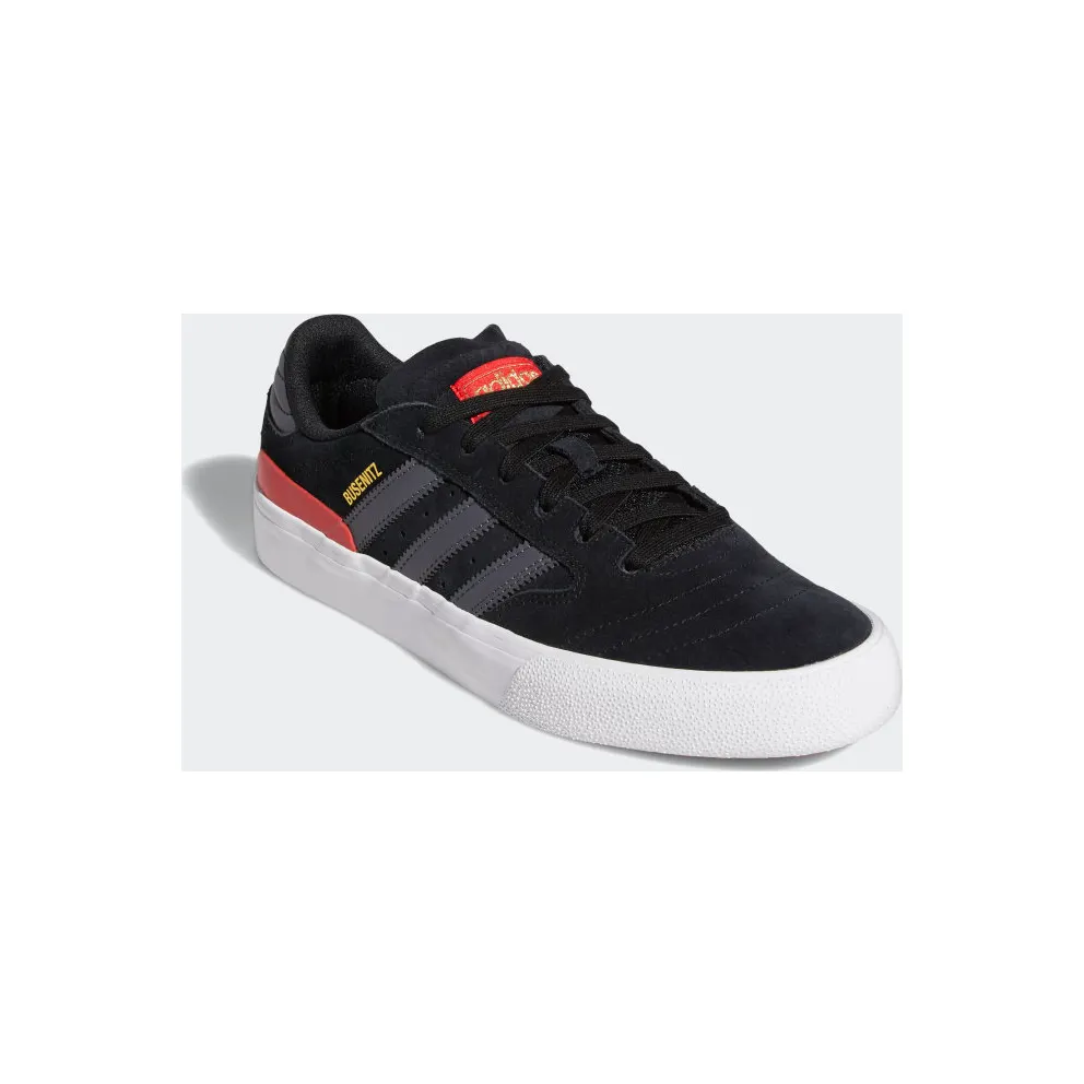 adidas Busenitz Vulc II Core Black / Dgh Solid Grey / Vivid Red (FY0448)