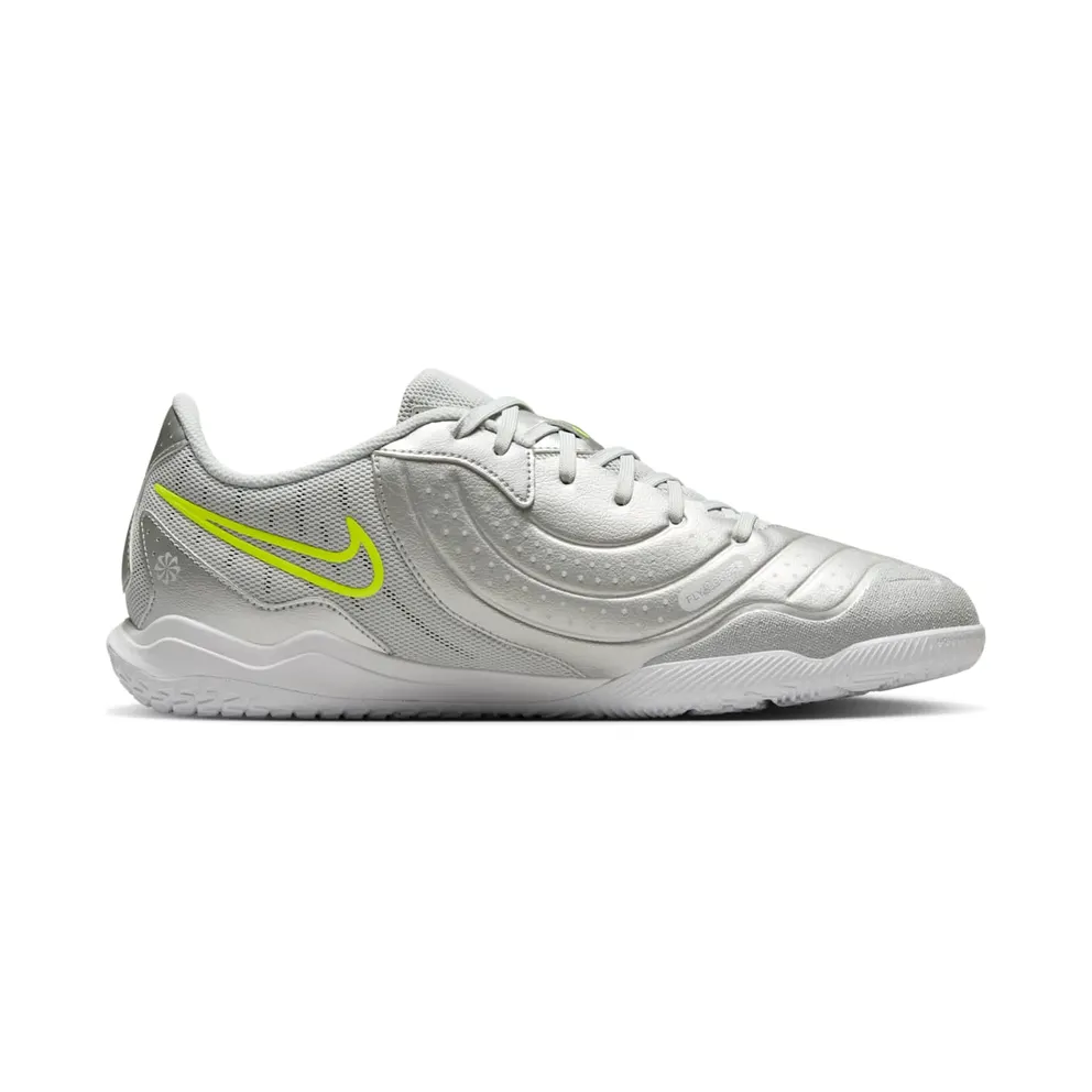 Nike Tiempo Legend 10 Academy IC Metallic Silver Volt White (DV4341-001)