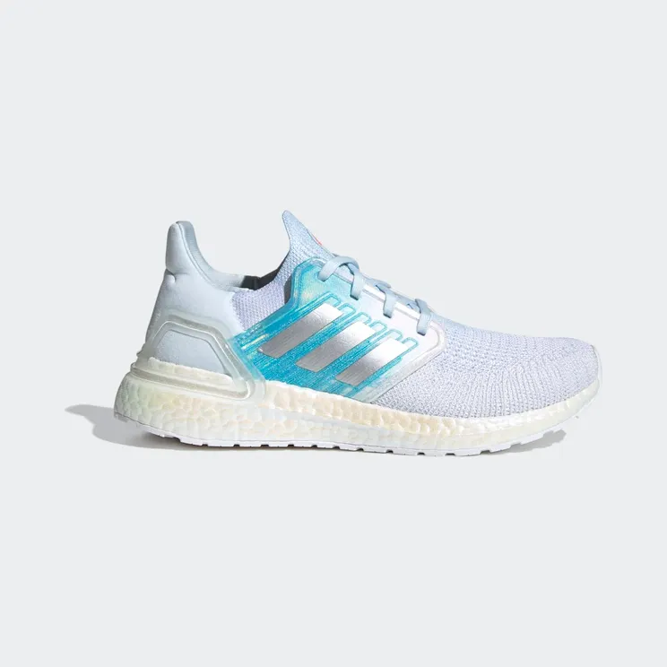 adidas Ultraboost 20 Cloud White / Silver Metallic / Sky Tint (FV8336)