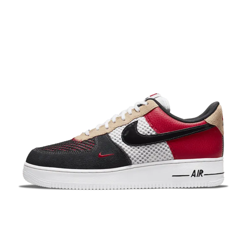 Nike Air Force 1 Low ’07 LV8 Gym Red Black Hemp (DO6110-100)