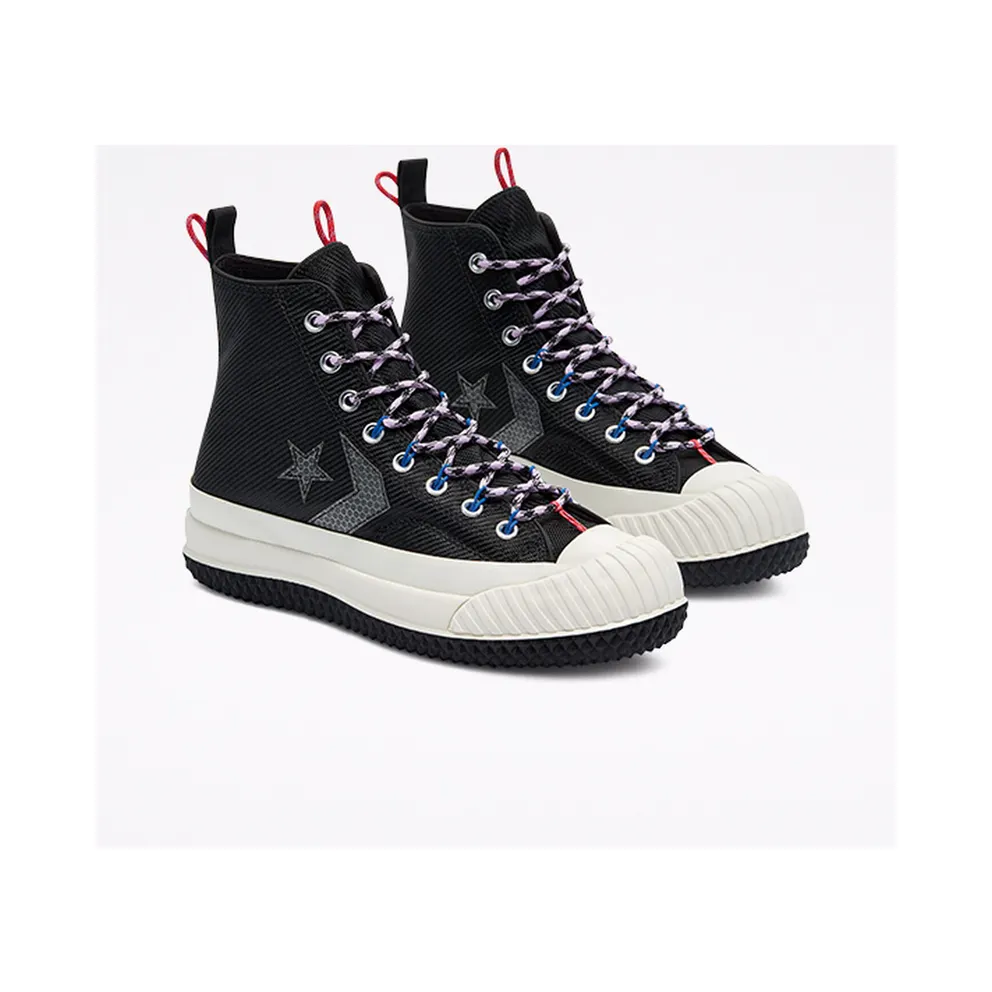 Converse Bosey MC High ‘Metallic Vis – Black Grey’ Black/Grey/Red (169527C)