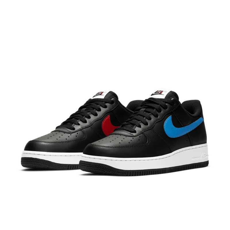 Nike Air Force 1 Low 3D (2020) Black/University Red-White-Photo Blue (CT2816-001)