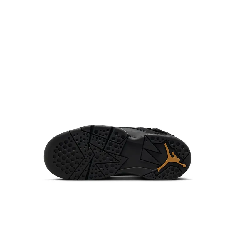 Jordan True Flight Black Metallic Gold White (343796-017)