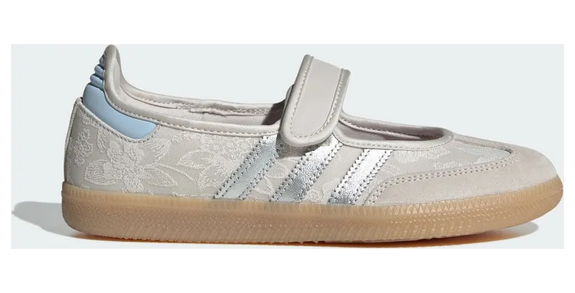 Adidas adidas Originals LIBERTY LONDON SAMBA JANE SCHOENEN Chalk Pearl / Silver Metallic / Chalk White (IH6978)