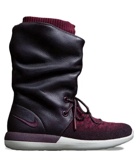 Nike Roshe Two Hi Flyknit Deep Burgundy (861708-600)