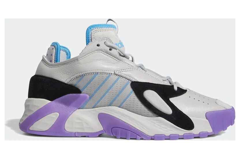 adidas Streetball Schuh Grey Two / Active Purple / Shock Cyan (FV4525)
