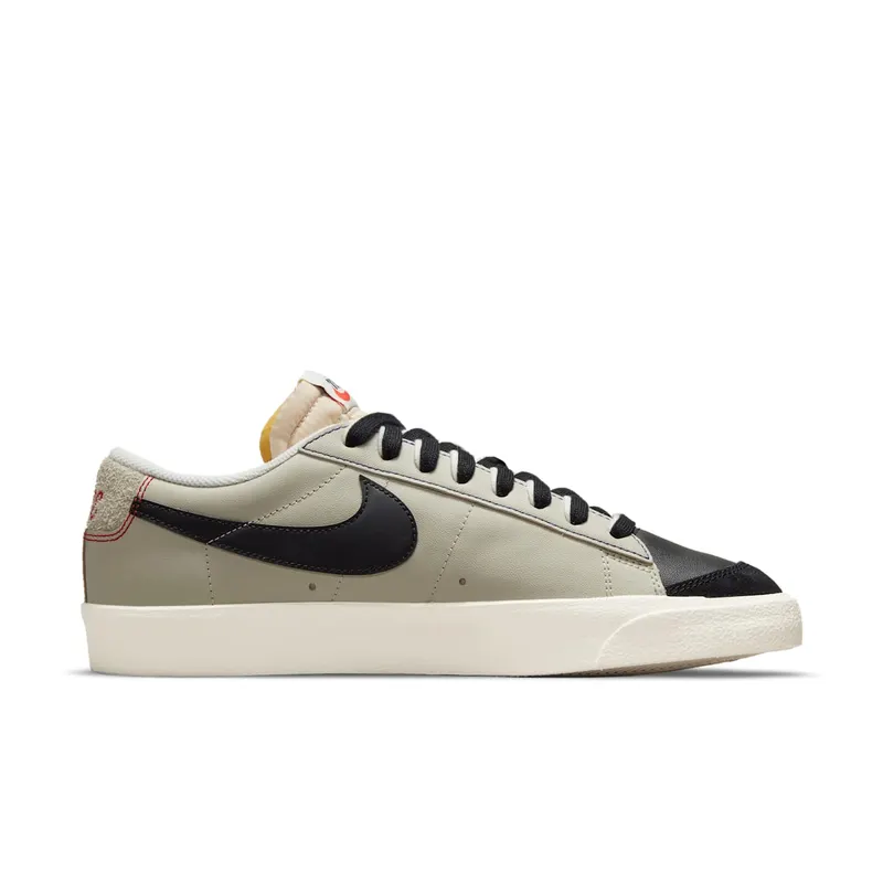 Nike Blazer Low 77 Black Natural Removable Swoosh (DH4370-001)