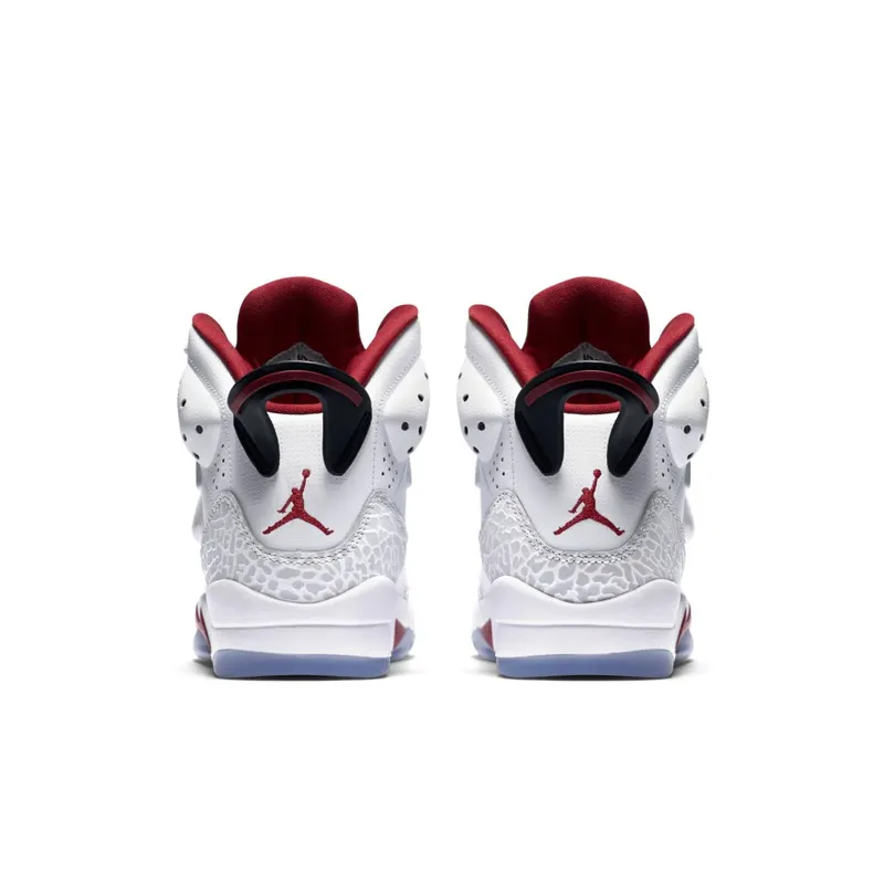 Jordan Son of Mars White Gym Red Black (GS) White/Gym Red-Black-Pure Platinum (512246-112)