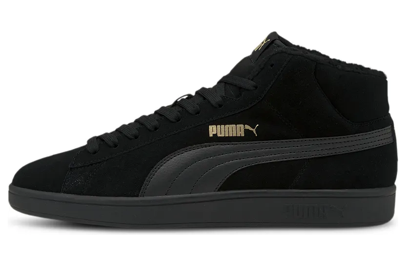 Puma Smash v2 Mid Winter Goud/Zwart (375870-02)