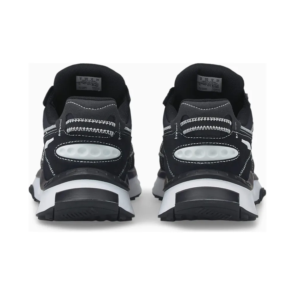 Women’s PUMA Wild Rider Embroidered Black/White (383698-02)