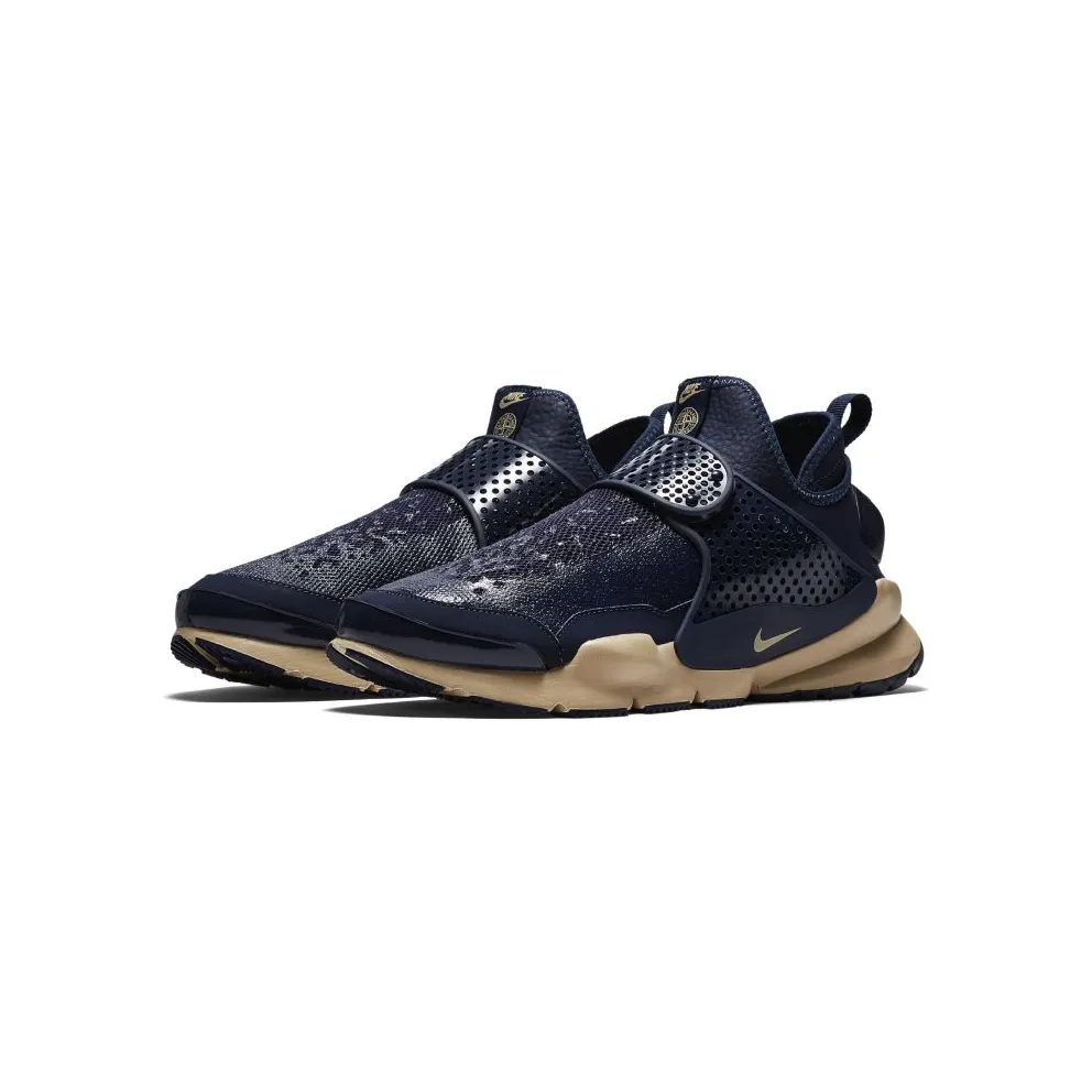 Nike Sock Dart Mid Stone Island Obsidian Obsidian/Light Orewood-Brown (910090-400)