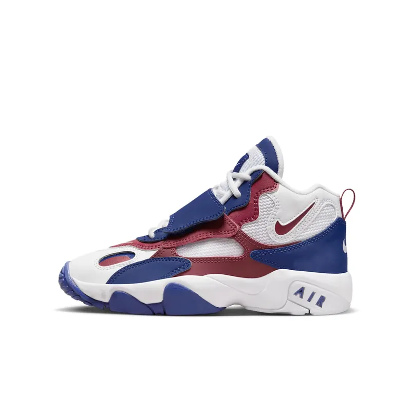Nike Air Speed Turf GS “White Rush Blue Red” (DZ4449-100)