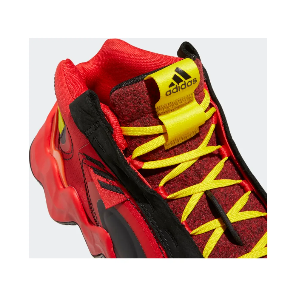 adidas Exhibit B Candace Parker Mid Vivid Red / Core Black / Team Yellow (GZ2379)