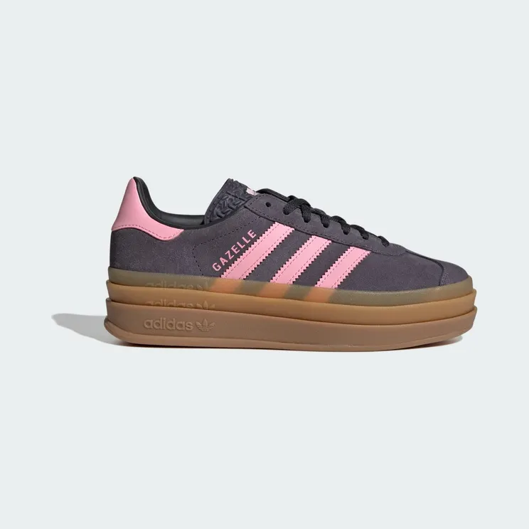 Adidas Gazelle Bold Sneakers Aurora Onix / Bliss Pink / Carbon (IH6459)