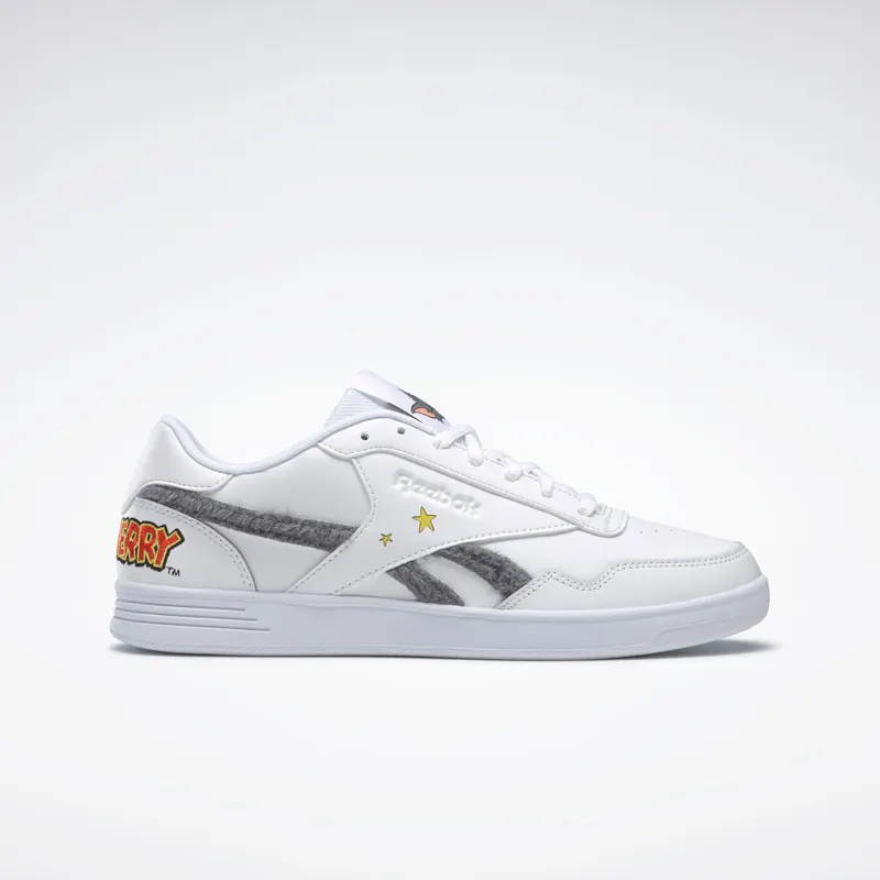 Reebok Tom and Jerry Royal Techque T Schoenen White / Cold Grey 5 / Bright Yellow