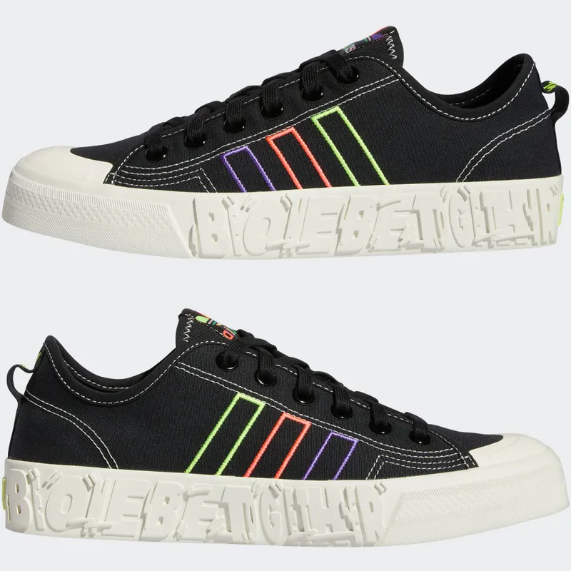 Adidas Nizza Pride Core Black / Core Black / Off White (GX6391)