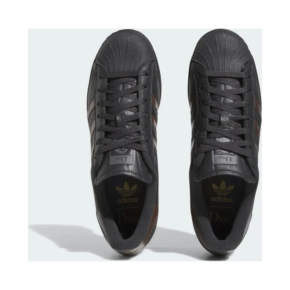 adidas Dime Superstar ADV Carbon / Grey Five / Brown (FZ6003)