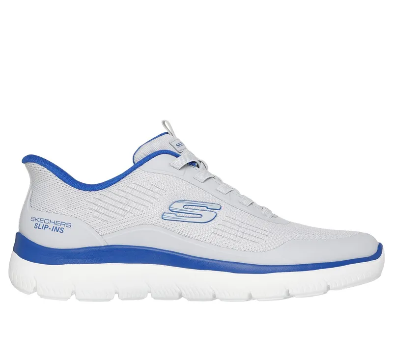 Skechers Slip-ins: Summits – Leyter Sneaker Grey/Blue