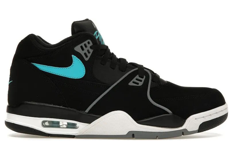 Nike Air Flight ’89 Black Noise Aqua (HF0102-001)