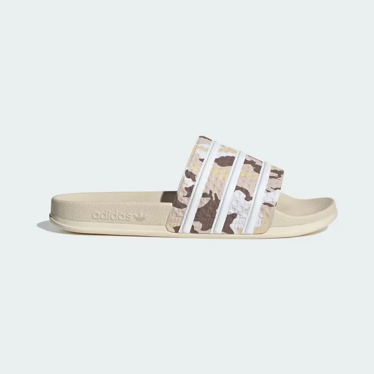 Adidas Adilette Wonder White / Cloud White / Trace Brown