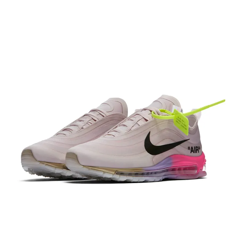 Nike Air Max 97 Off-White Elemental Rose Serena “Queen” Elemental Rose/Black-Barely Rose-White (AJ4585-600)