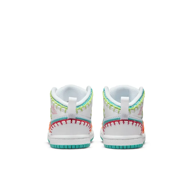 Jordan 1 Mid SE Washed Teal Rush Pink (DM6220-100)