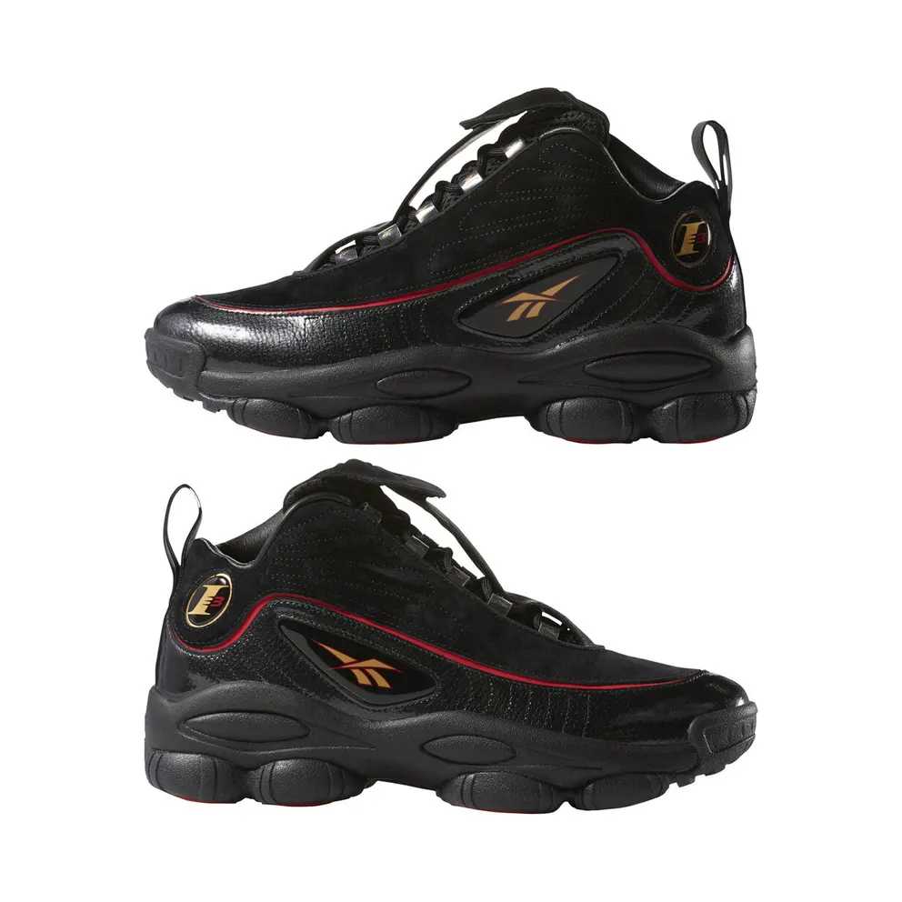 Reebok Iverson Legacy Black Black/White-Red-Brass (Other Brands Reebok)