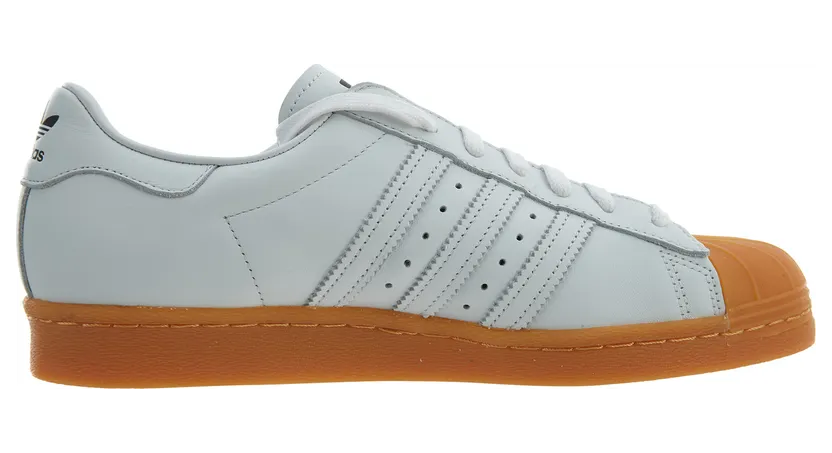 adidas Superstar 80s Dlx White White-Gold Metallic (S75830)