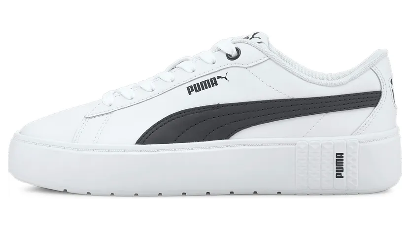 Puma Smash Platform v2 L Wit/Zwart (373035-02)