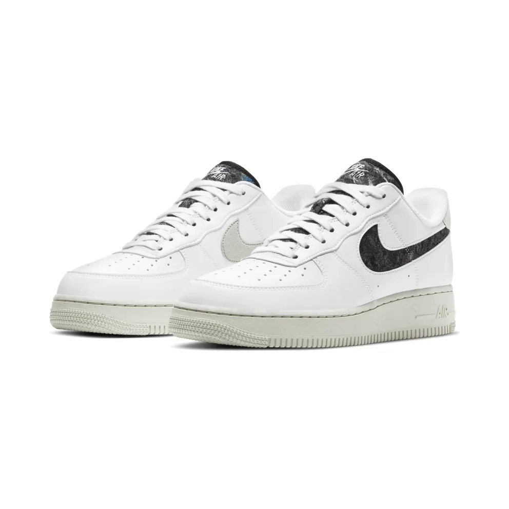 Nike Air Force 1 ’07 SE ‘Recycled Wool Pack – White Black’ White/Light Bone/Black/White (DA6682-100)