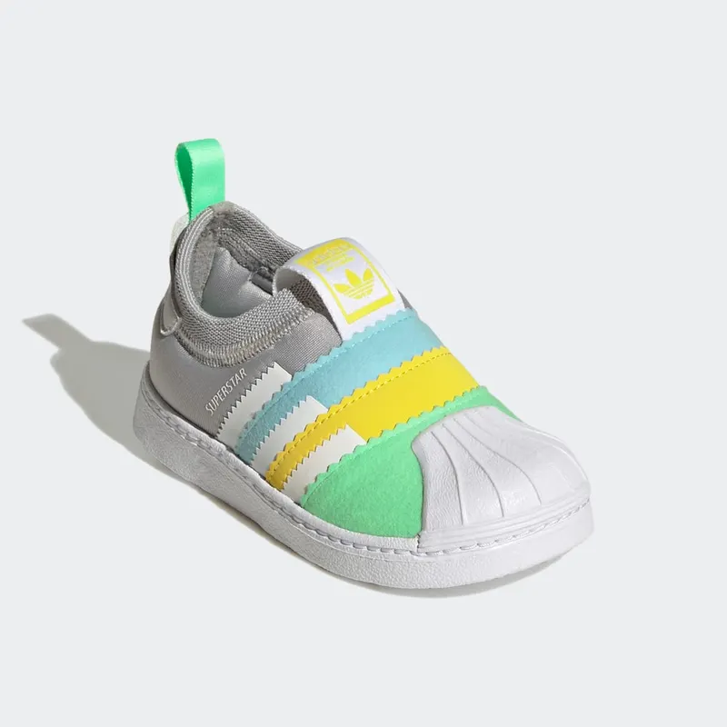 Adidas Superstar 360 Twist Grey Two / Cloud White / Beam Green (GW4720)
