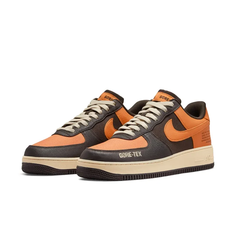 Nike Air Force 1 Low Gore-Tex Brown Orange (DO2760-220)