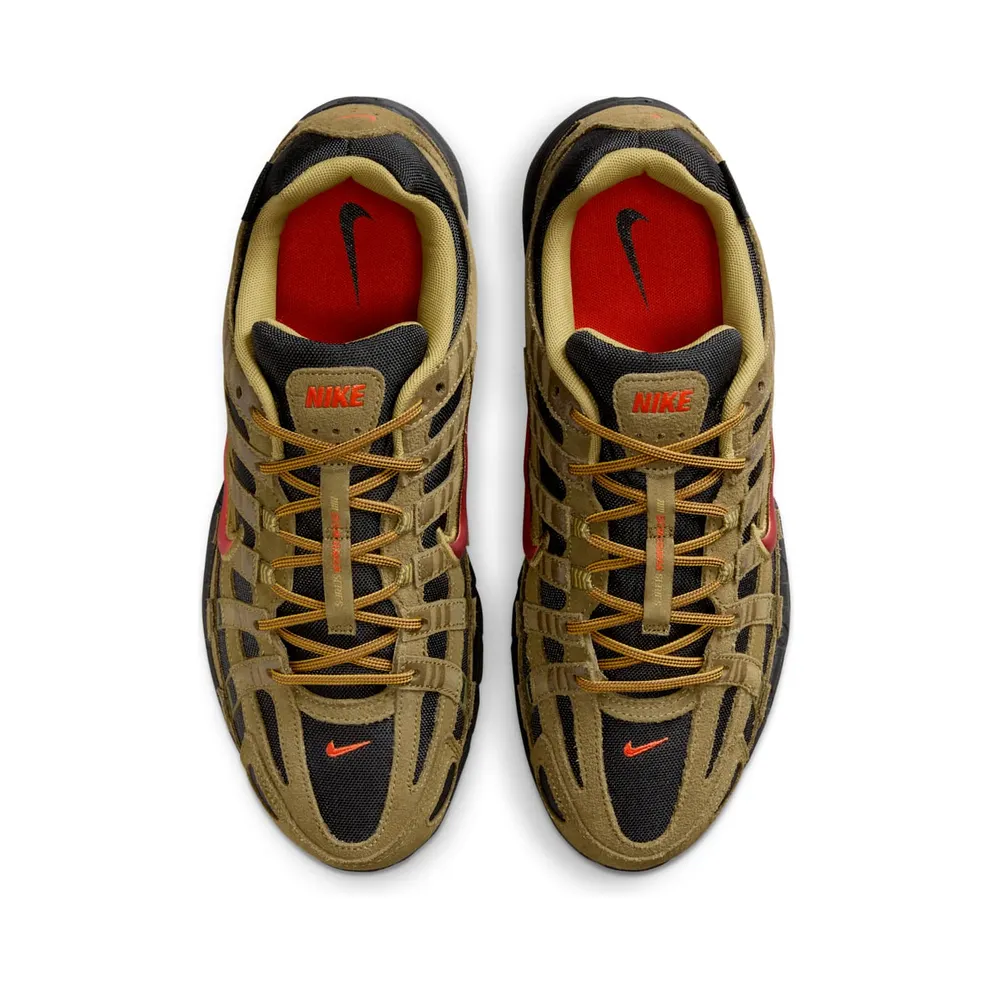 Nike P-6000 Premium Cordura Olive Flak Black Picante Red (IH0946-300)