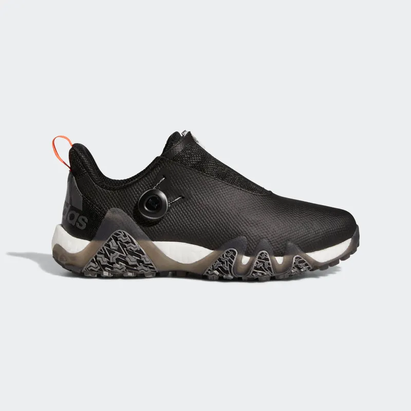 Adidas Codechaos 22 BOA Spikeless Core Black / Dark Silver Metallic / Impact Orange (GX3937)