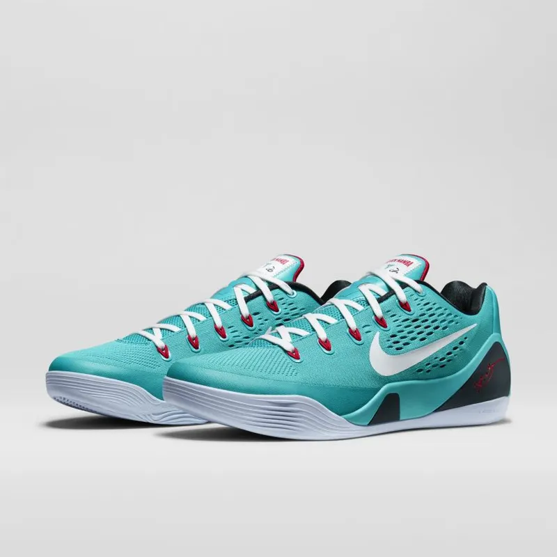 Nike Kobe 9 EM Low Dusty Cactus Dusty Cactus/White-Action Red-Gym Blue (646701-316)