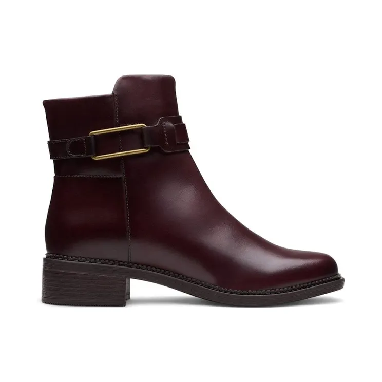 Clarks Maye Bella Bordeaux Leather (26179642)