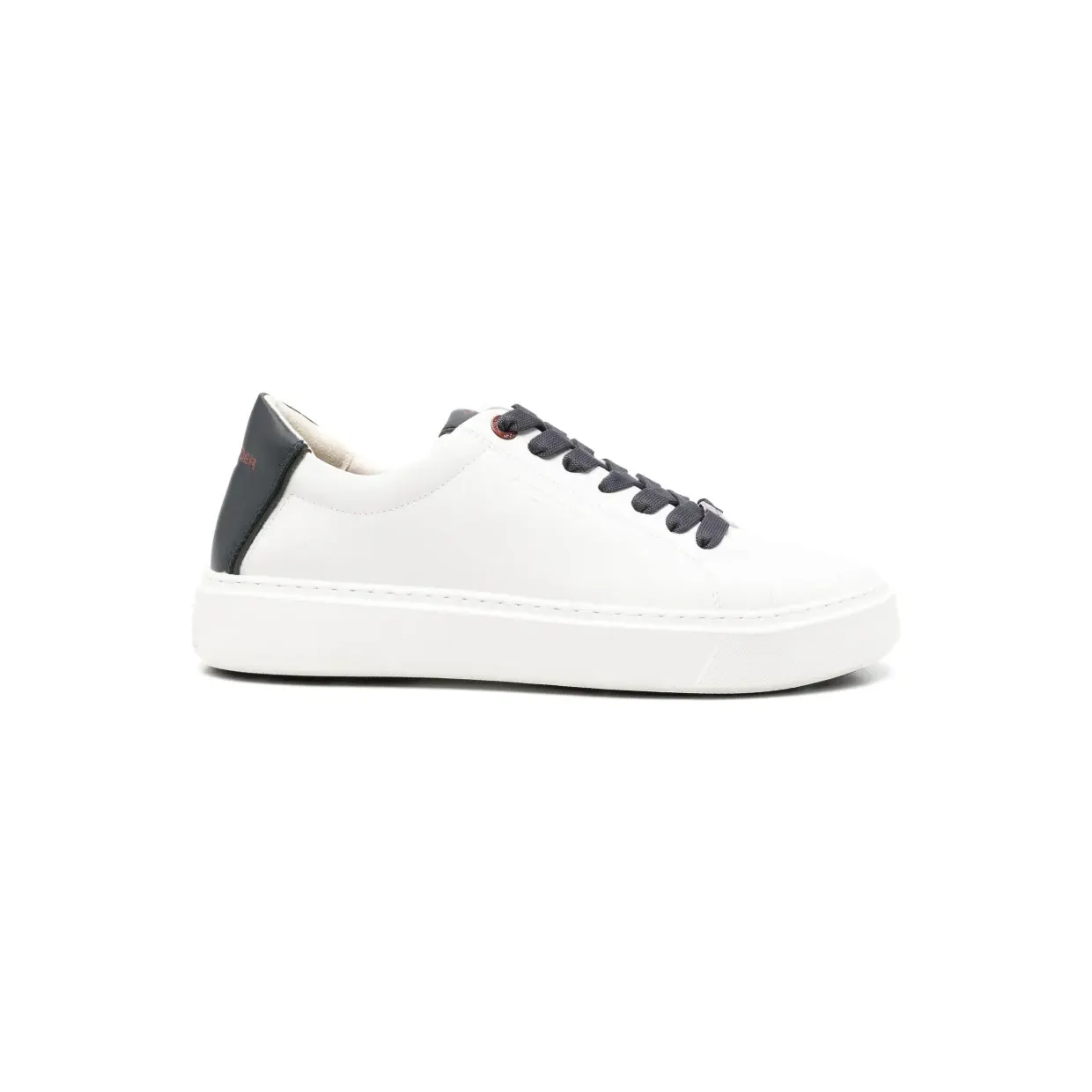 Alexander Smith London Man logo-print leather “White” (ALBELDM)