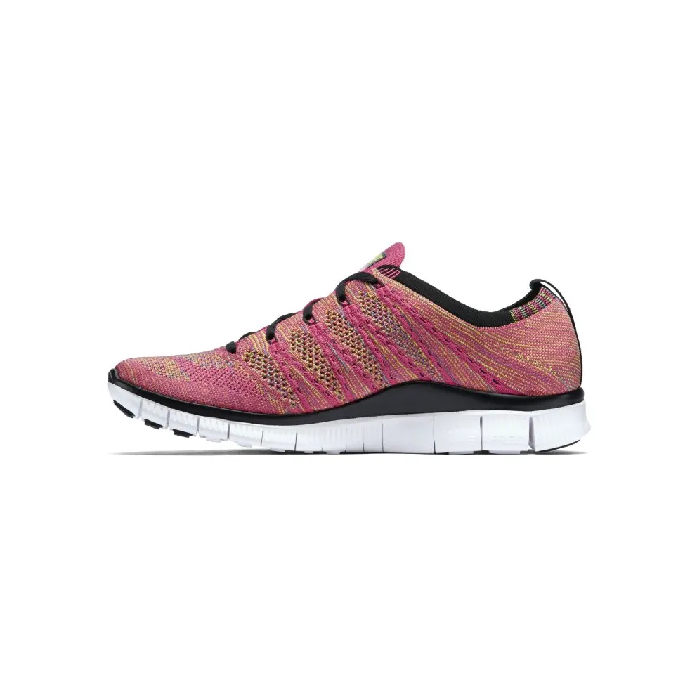Nike Free Flyknit Pink Flash Pink Flash/Volt/Blue Glow (599459-600)
