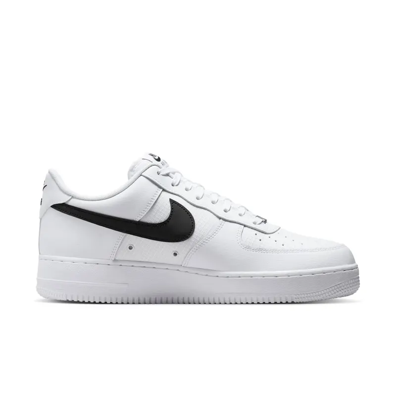 Nike Air Force 1 White/White/Black (IR0952-100)